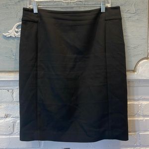 Loft Black Pencil Skirt Women’s 10